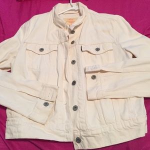 Cream Jean jacket