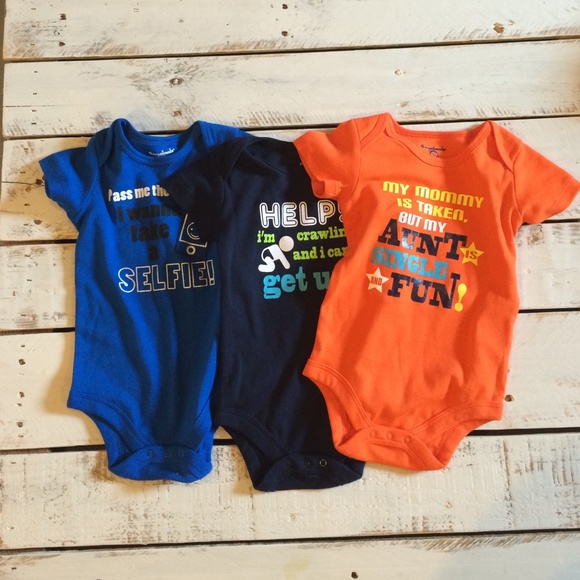3 Garanimals onesies