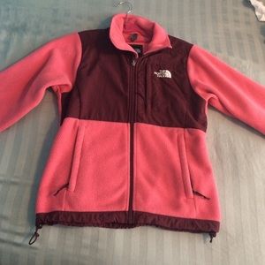 Pink north face!