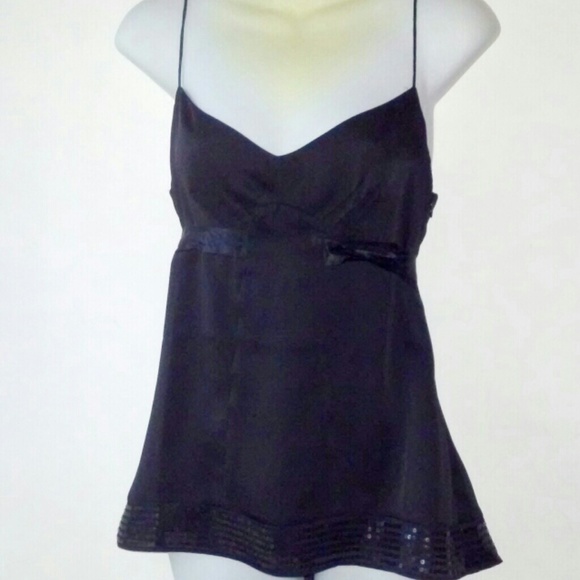 LOFT Tops - Ann Taylor Loft Black Camisole NWT