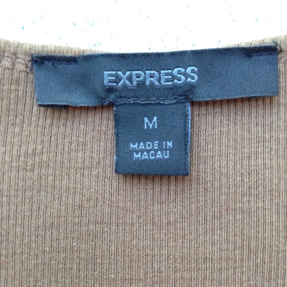 Express V neck beaded tank top Sz M - Picture 3 of 3