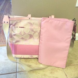 Coach diaper bag