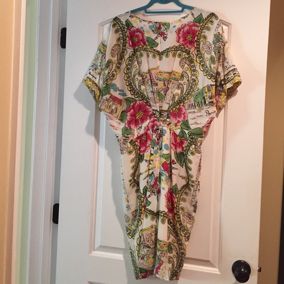Scenic Silk Dress by Collette Dinnigan - Picture 2 of 4