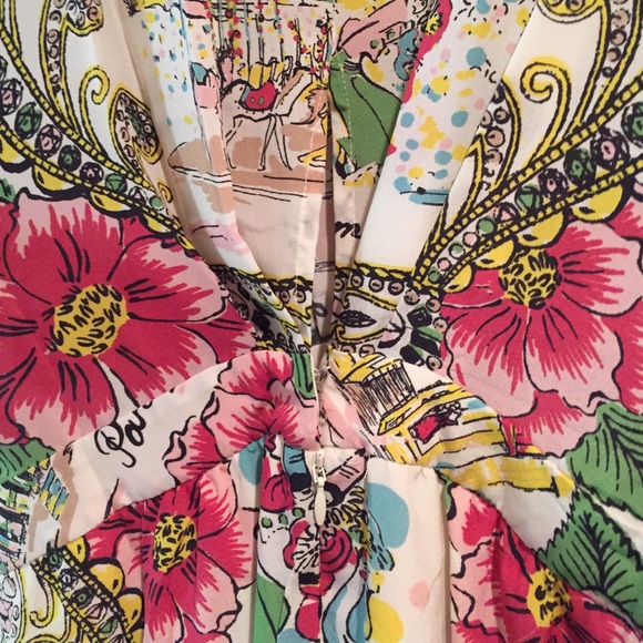 Scenic Silk Dress by Collette Dinnigan - Picture 3 of 4