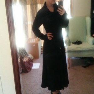 Long sleeve sweater dress