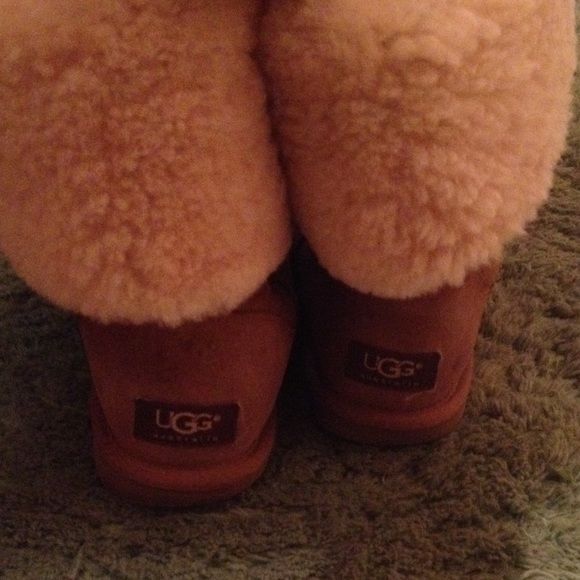 Tall ugg chestnut boots