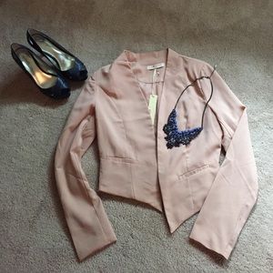 NEW! Blush colored blazer
