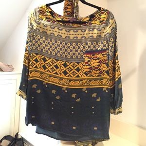 Hale Bob Silk Blouse
