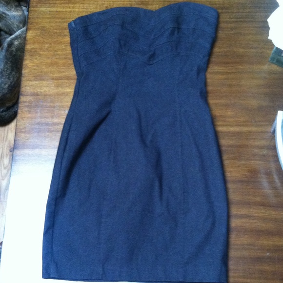 Strapless mini dress - Picture 2 of 2