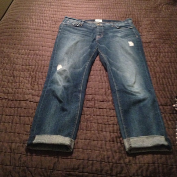 Hudson cropped jeans