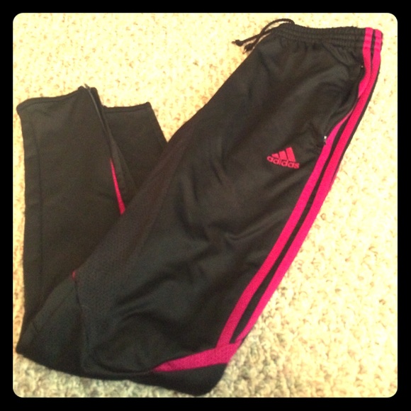 Women's size small Adidas athletic pants (zip)