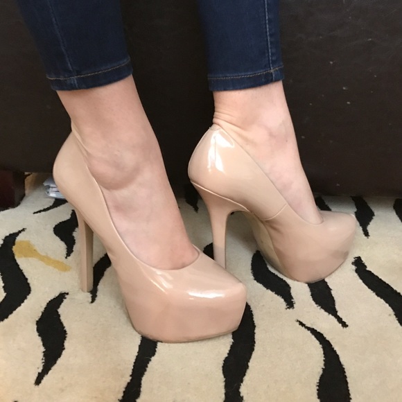 Steve Madden déjàvu fawn patent leather size 9 - Picture 7 of 8