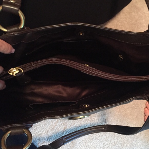 Coach choc brown bag - Picture 3 of 4
