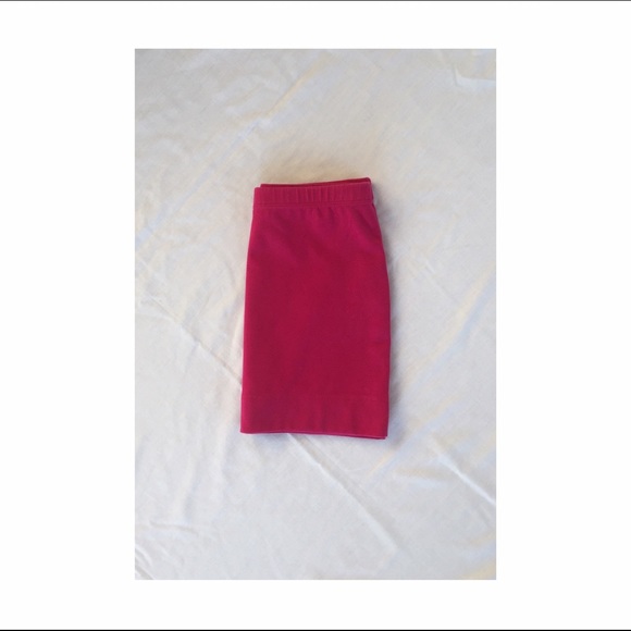 Magenta Mini Skirt