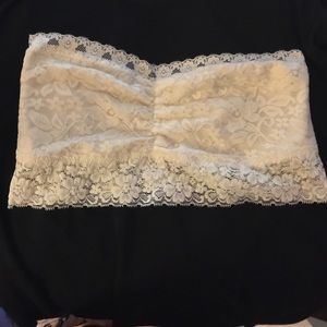 Bebe Ivory Lace bralette