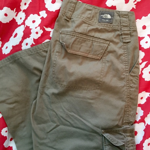 North Face khakis.