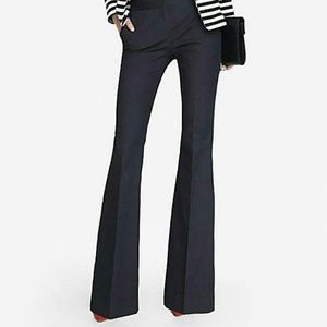 Express Black Flare Dress Pants
