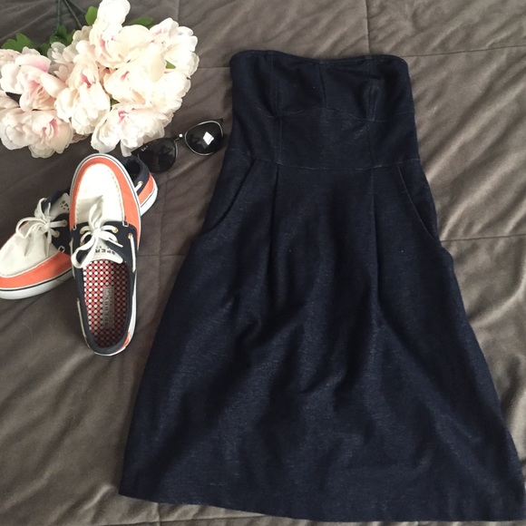 Urban Outfitters Dresses & Skirts - Last chance ✨ Urban outfitters denim colored dress