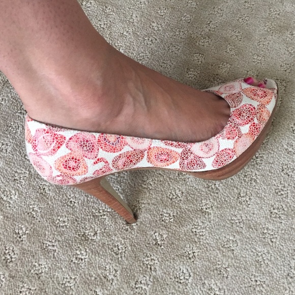 New Carlos Rosetti Peep Toe - Picture 4 of 4