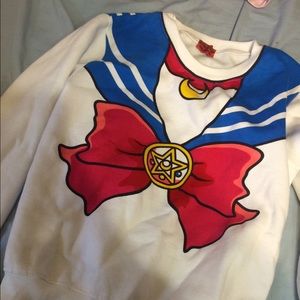 Fluffy Cute Sailor Moon Sweater