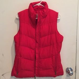 Coral Banana Republic vest