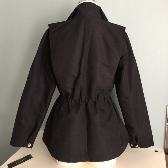 NEW! Ralph Lauren jacket with gold accents sz P/M - Picture 3 of 4