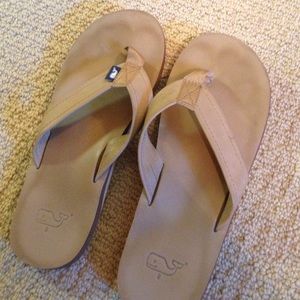 Vineyard vines leather sandals