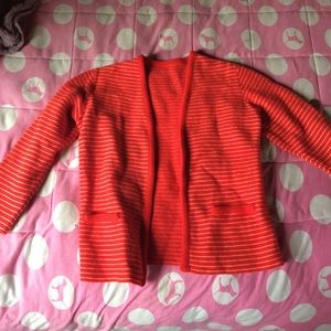 Red/orange vintage cardigan