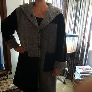 Utex Design Wool Coat lined with silk