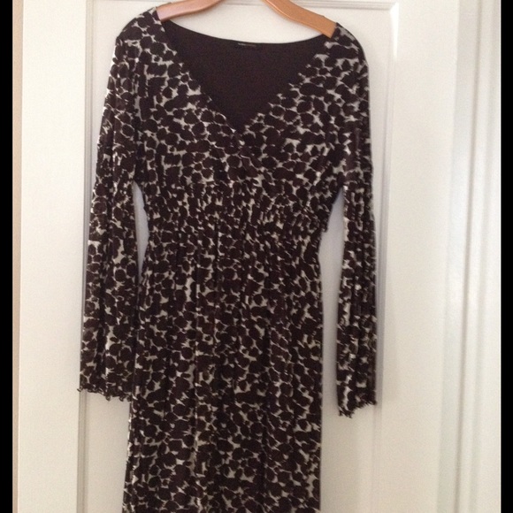 BCBG leopard print dress