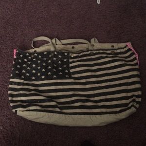 Never been used American flag tote