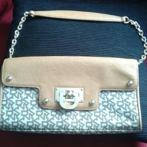 DKNY shoulder handbag (Chino tan) tan, beige brown