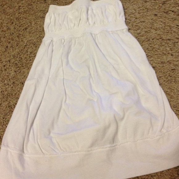 Strapless shirt