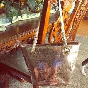 Michael Kors Jet Set Tote in Rose Gold