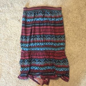 Forever 21 tribal print romper