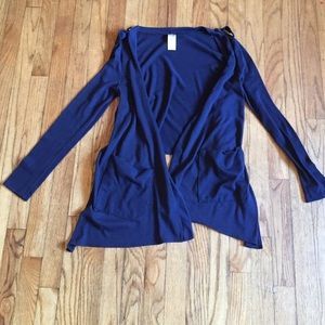 Navy blue cardigan