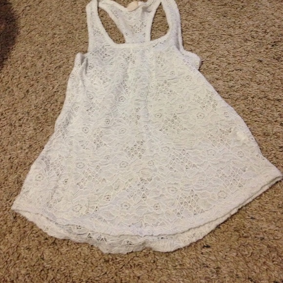 Lace tank