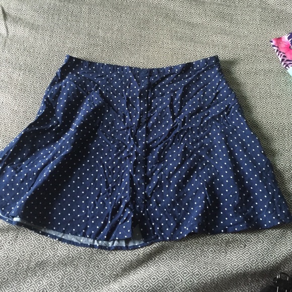 Polka dotted skater skirt from H&M
