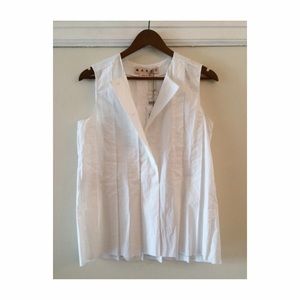 Marni poplin blouse