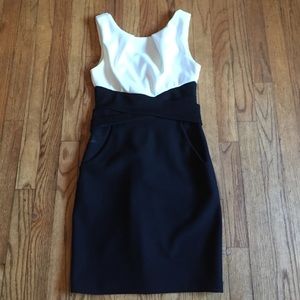 Cute black & white dress