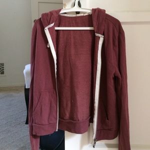 RESERVED Brandy Melville zip down jacket dupe