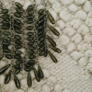 Talbots Jeweled Bib Necklace