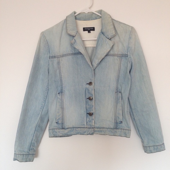 Denim blazer jacket