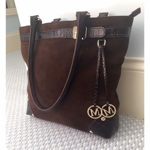 MaxMara Suede Handbag