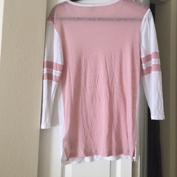 J.Crew Linen Baseball Tee - Picture 4 of 4