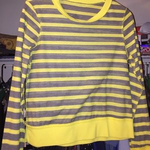 Gray & Yellow Sweater