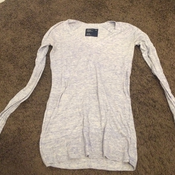 light blue AE sweater