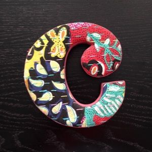 Decorative letter "C"