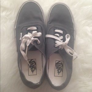 Grey Authentic Vans