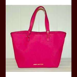 Juicy couture saffiano leather tote